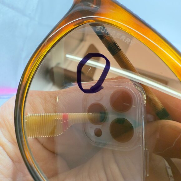 Burberry B 4316 3890/13 Havana Gradient Women's Case & Cloth READ - Picture 2 of 9